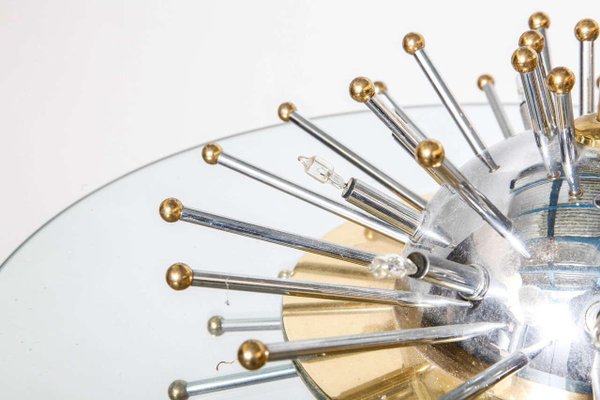 Sputnik Sunburst Chandelier, 1970s-KL-620244