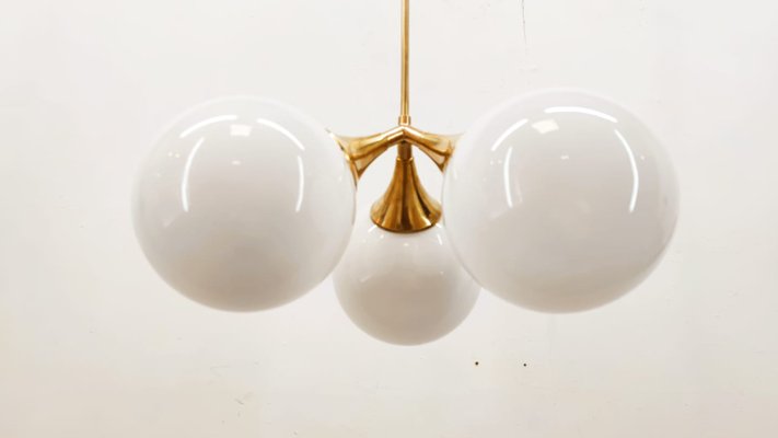 Sputnik Suspension with Glossy White Globes-QLH-1017049