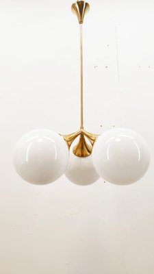 Sputnik Suspension with Glossy White Globes-QLH-1017049