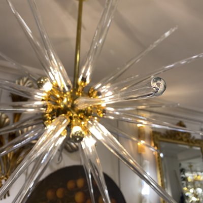 Sputnik Transparent Spikes Ceiling Lamp-RFP-2020311