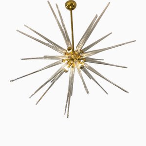 Sputnik Transparent Spikes Ceiling Lamp-RFP-2020311