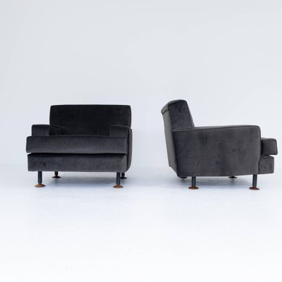 Square Armchairs by Marco Zanuso for Arflex, 1960s, Set of 2-SXX-1739467