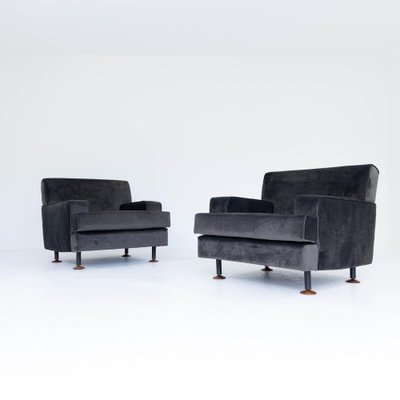 Square Armchairs by Marco Zanuso for Arflex, 1960s, Set of 2-SXX-1739467