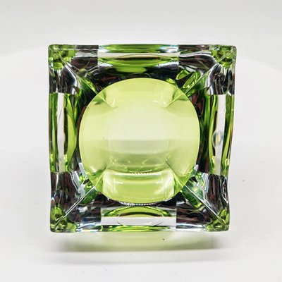 Square Ashtray or Catch-All in Lead Crystal attributed to Val Saint Lambert, Belgium, 1960s-YHS-2035329