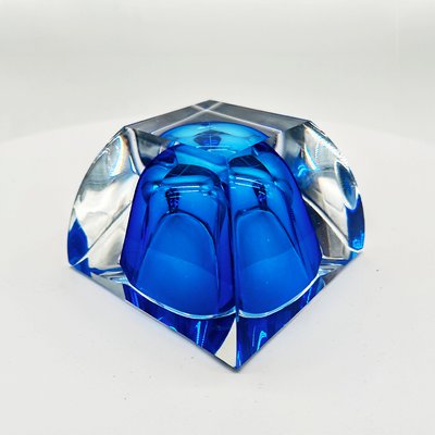 Square Ashtray or Catch-All in Lead Crystal from Val Saint Lambert, Belgium, 1960s-YHS-2035333