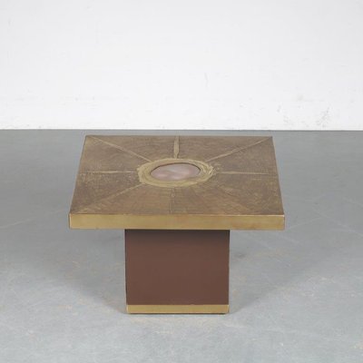 Square Coffee Table by Paco Rabanne for Lova Creation, 1970s-GG-876270