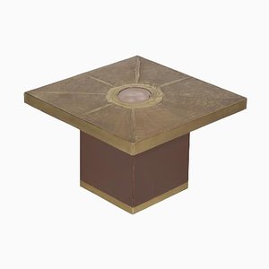 Square Coffee Table by Paco Rabanne for Lova Creation, 1970s-GG-876270