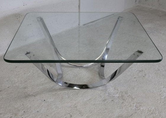 Square Coffee Table by Roger Sprunger for Dunbar, USA, 1970s-MAO-829882