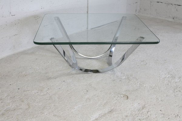 Square Coffee Table by Roger Sprunger for Dunbar, USA, 1970s-MAO-829882