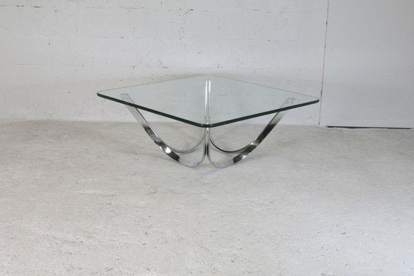 Square Coffee Table by Roger Sprunger for Dunbar, USA, 1970s-MAO-829882