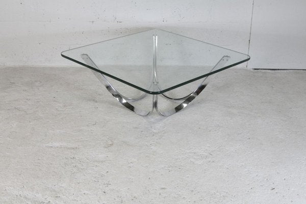 Square Coffee Table by Roger Sprunger for Dunbar, USA, 1970s-MAO-829882