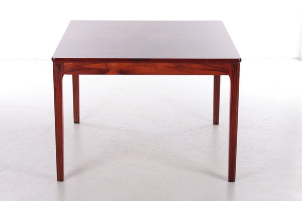 Square Danish Rosewood Coffee Table, 1970s-EZZ-1034880