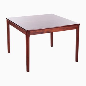 Square Danish Rosewood Coffee Table, 1970s-EZZ-1034880