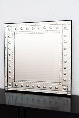 Square Decorative Wall Mirror, 1970s-KNM-1807753