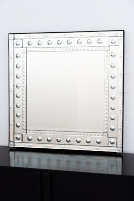 Square Decorative Wall Mirror, 1970s-KNM-1807753