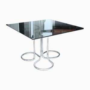 Square Dining Table, Italy, 1970s-DDQ-1743488