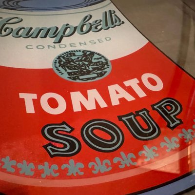 Square Glass Campbell Soup Vide Poche by Andy Warhol for Rosenthal, 1990s-NMK-1726154