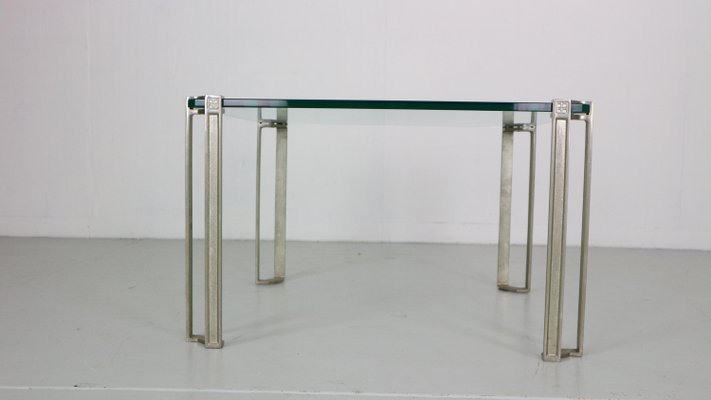 Square Glass Coffee Table by Peter Ghyczy for Ghyzcy, 1970s-DT-2026180