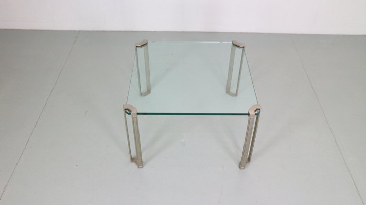 Square Glass Coffee Table by Peter Ghyczy for Ghyzcy, 1970s-DT-2026180