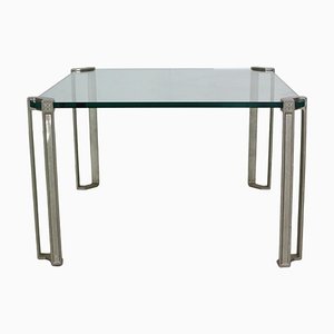 Square Glass Coffee Table by Peter Ghyczy for Ghyzcy, 1970s-DT-2026180