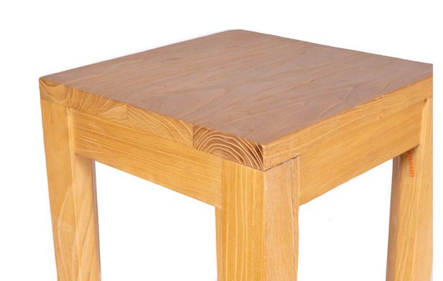 Square High Wooden Coffee Table-SRP-1805826