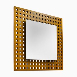 Square Mirror from Sant'Ambrogio & De Berti, 1960s-FWM-746452