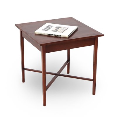 Square Wooden Table, 1940s-EZ-1393404