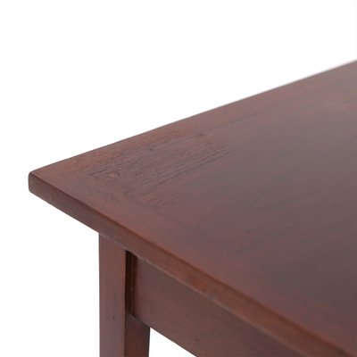 Square Wooden Table, 1940s-EZ-1393404