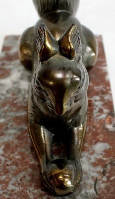 Squirrels Bookends, 1920, Set of 2-RVK-971549