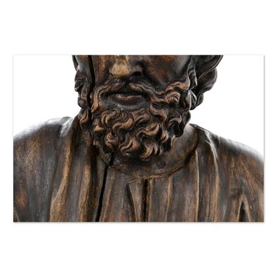 St. Joseph, 17th Century, Wooden Sculpture-NQ-1135407