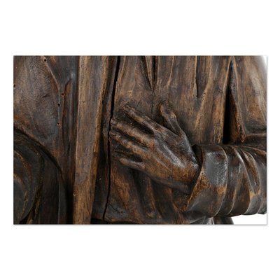 St. Joseph, 17th Century, Wooden Sculpture-NQ-1135407