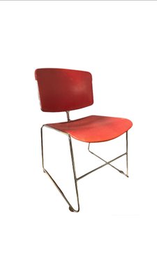 Stackable Chairs by Max Stacker for Steelcase, 1970, Set of 12-LA-1098580