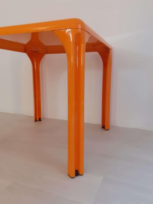 Stadium Table and Selene Chairs by Vico Magistretti for Artemide, Italy, 1970s, Set of 4-PCO-1806703