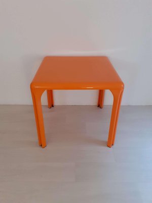 Stadium Table and Selene Chairs by Vico Magistretti for Artemide, Italy, 1970s, Set of 4-PCO-1806703