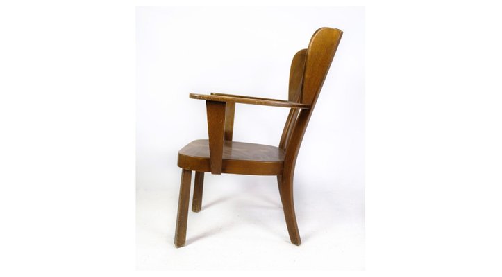 Stained Beech Wood Canada Model 2252 Chair by Søren Hansen-UY-1271322