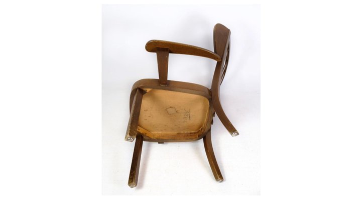 Stained Beech Wood Canada Model 2252 Chair by Søren Hansen-UY-1271322