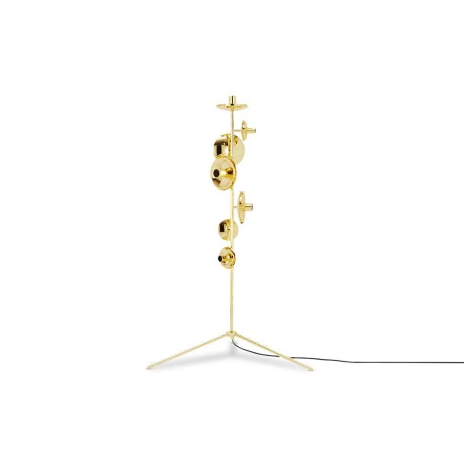 Melt - Polycarbonate Floor Lamp With Tripod by Tom Dixon