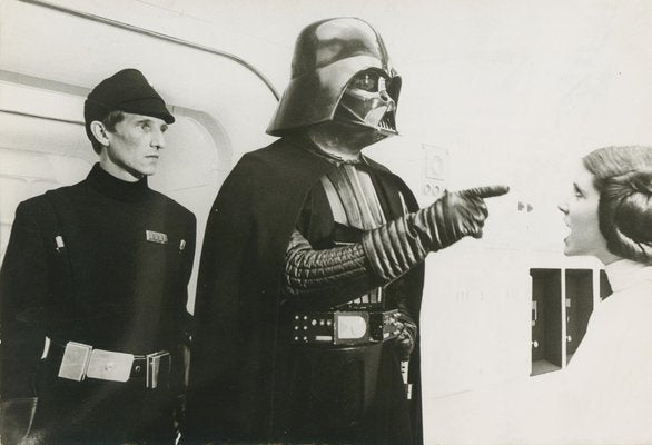 Star Wars, Darth Vader and Leia, 1977, Photographic Print-DYV-1706035