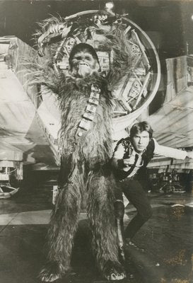 Star Wars Film Still Chewbacca and Luke, 1977, Photograph-DYV-1717371