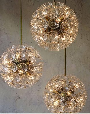 Starburst Flower Wall Lights and Chandeliers by Together, Set of 5-VDW-913230