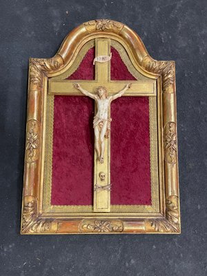 Statue of Christ in a Golden Frame-BZK-1010375