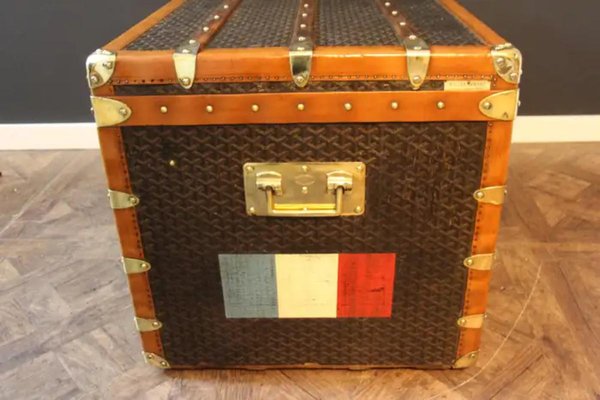 Steamer Trunk from Goyard, 1920s-YF-1763532