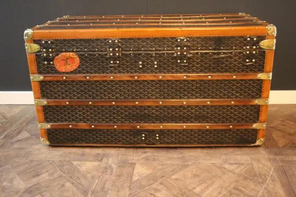 Steamer Trunk from Goyard, 1920s-YF-1763532