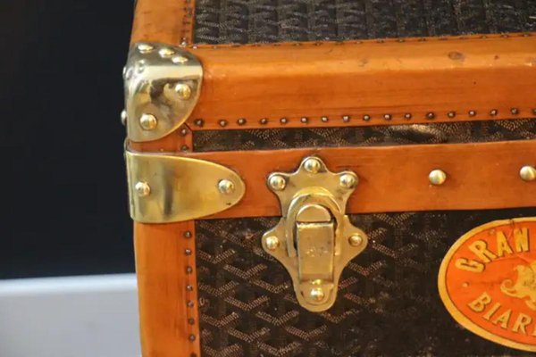 Steamer Trunk from Goyard, 1920s-YF-1763532