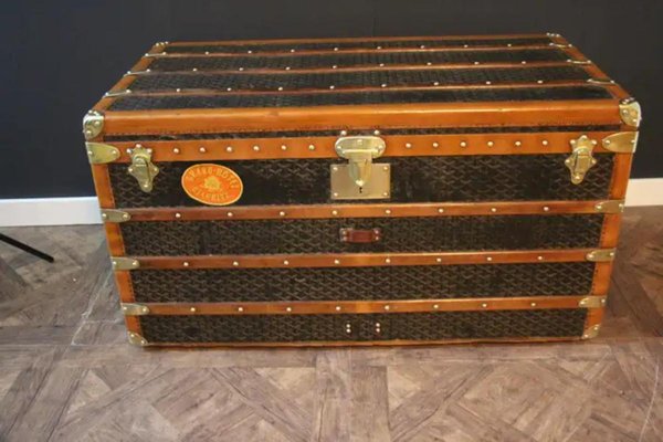 Steamer Trunk from Goyard, 1920s-YF-1763532