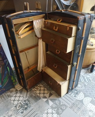 Steamer Wardrobe Trunk, 1920s-QUC-953915