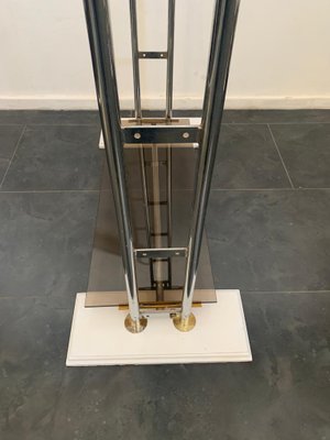 Steel and Brass Wardrobe Stand, 1970-IJR-1083905