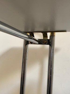 Steel and Brass Wardrobe Stand, 1970-IJR-1083905