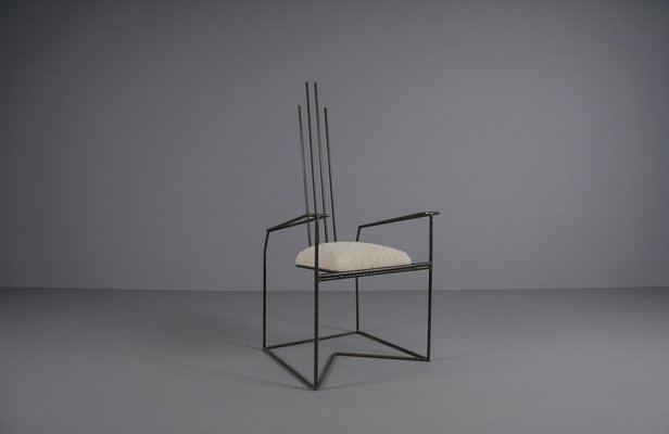 Steel Cantilever Armchair, 1990s-KQB-1421660