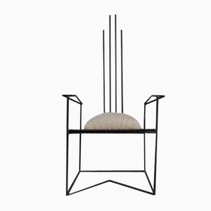 Steel Cantilever Armchair, 1990s-KQB-1421660